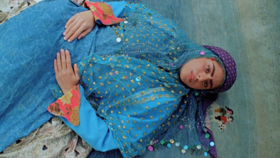 Lady on the rug (Gabbeh)